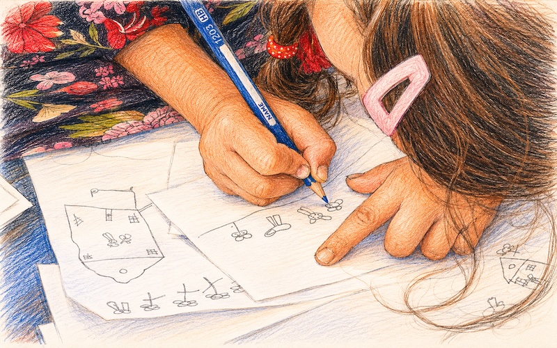 في تعلُّم واستكشاف اللغة: حكايتان